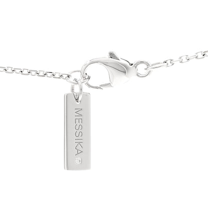 Messika 18K White Gold Diamond Move Uno Pave Necklace 4 of 4