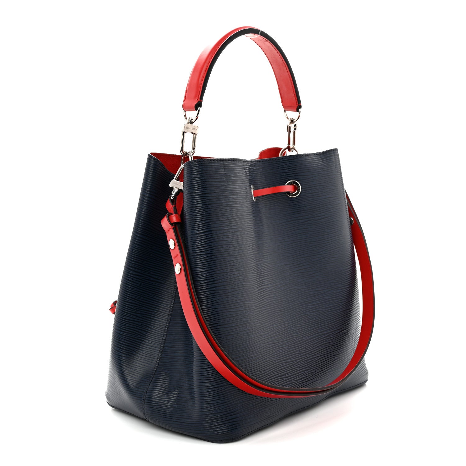 Louis Vuitton Epi Neonoe Indigo Coquelicot 3 of 10