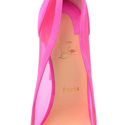 Christian Louboutin Veau Velours Rete Galativi 100 Pumps 42 Diva 7 of 8