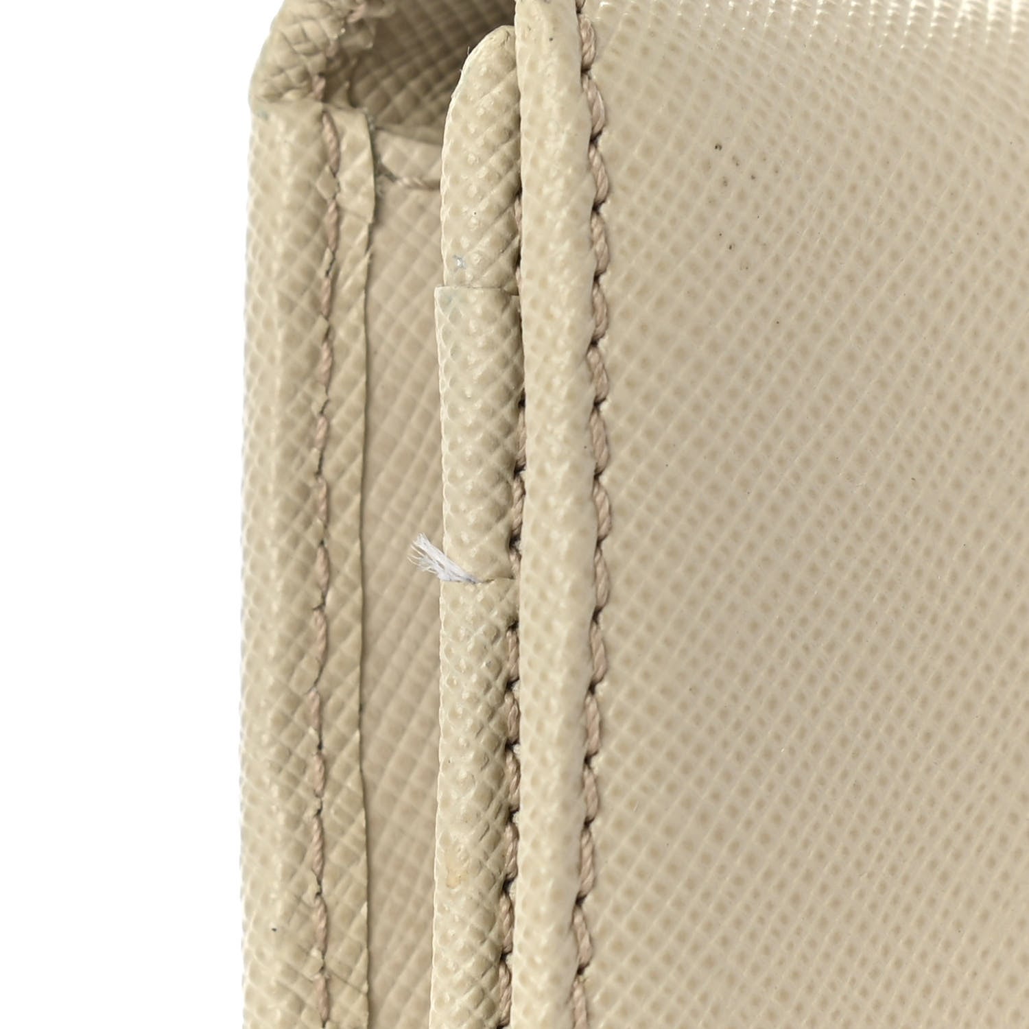 Prada Saffiano Continental Wallet Cera 8 of 8