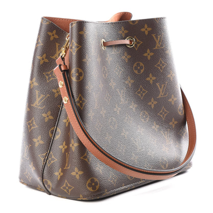 Louis Vuitton Monogram Neonoe MM Caramel 2 of 11