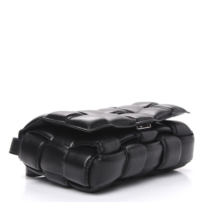 Bottega Veneta Nappa Maxi Intreccio Padded Cassette Crossbody Bag Black 3 of 9