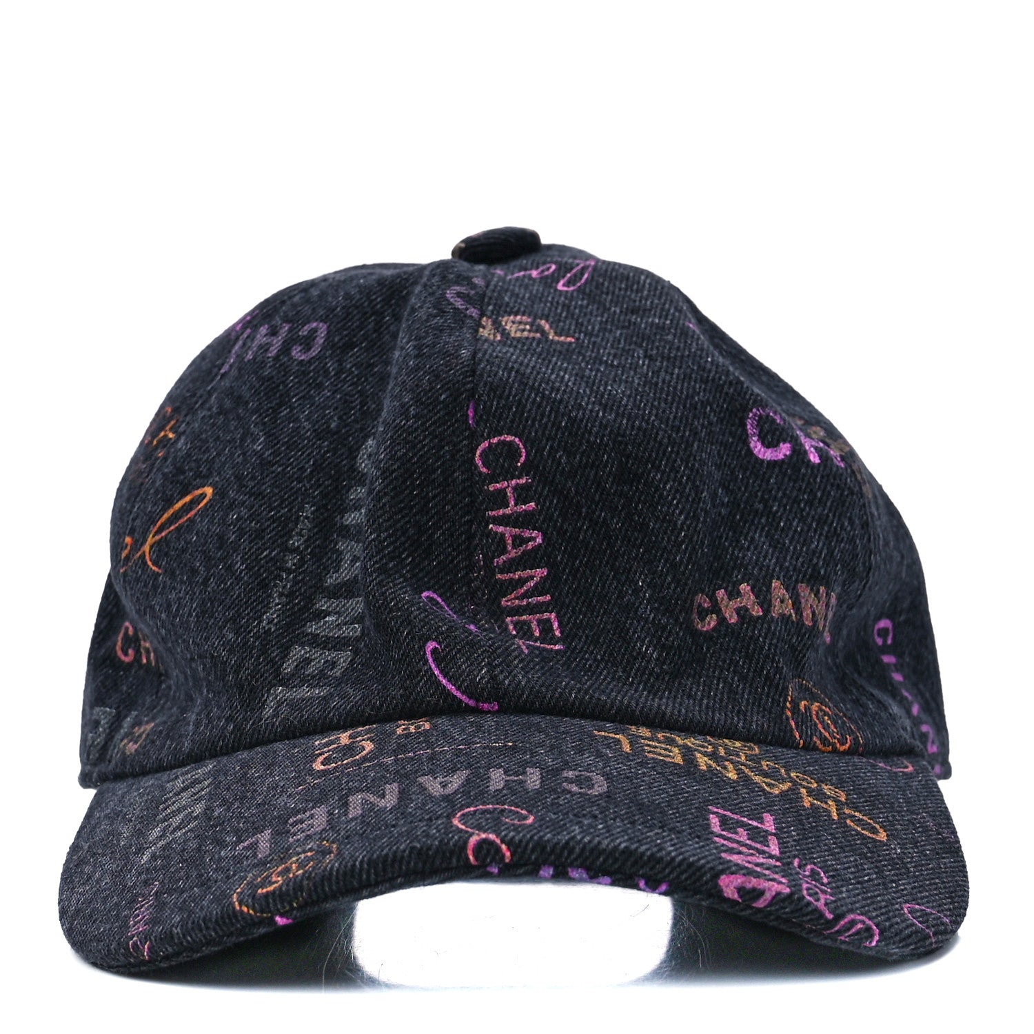 Chanel Denim Mood Cap Hat Black 2 of 7
