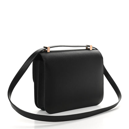 Hermes Epsom Constance 24 Black 3 of 10
