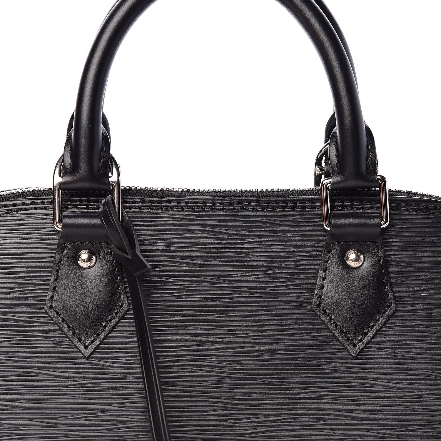 Louis Vuitton Epi Alma MM Black 11 of 13