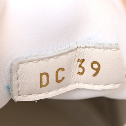 Christian Dior Neoprene Rubber Womens D-Connect Sneakers 39 White Beige 8 of 11