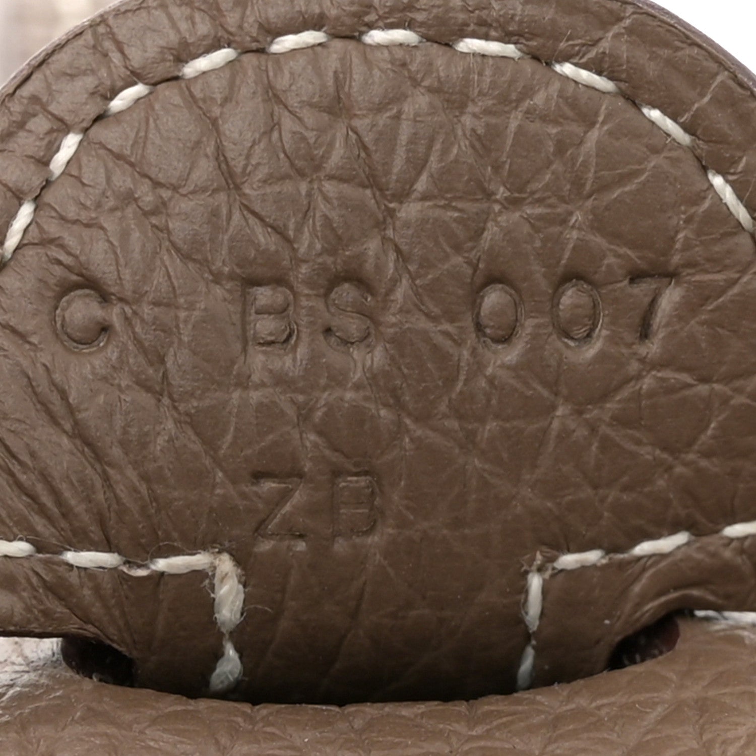 Hermes Taurillon Clemence Evelyne III PM Etoupe 7 of 10