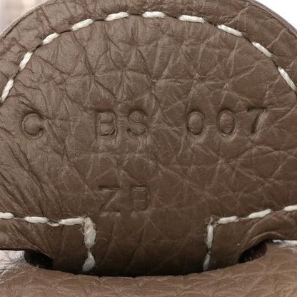 Hermes Taurillon Clemence Evelyne III PM Etoupe 7 of 10