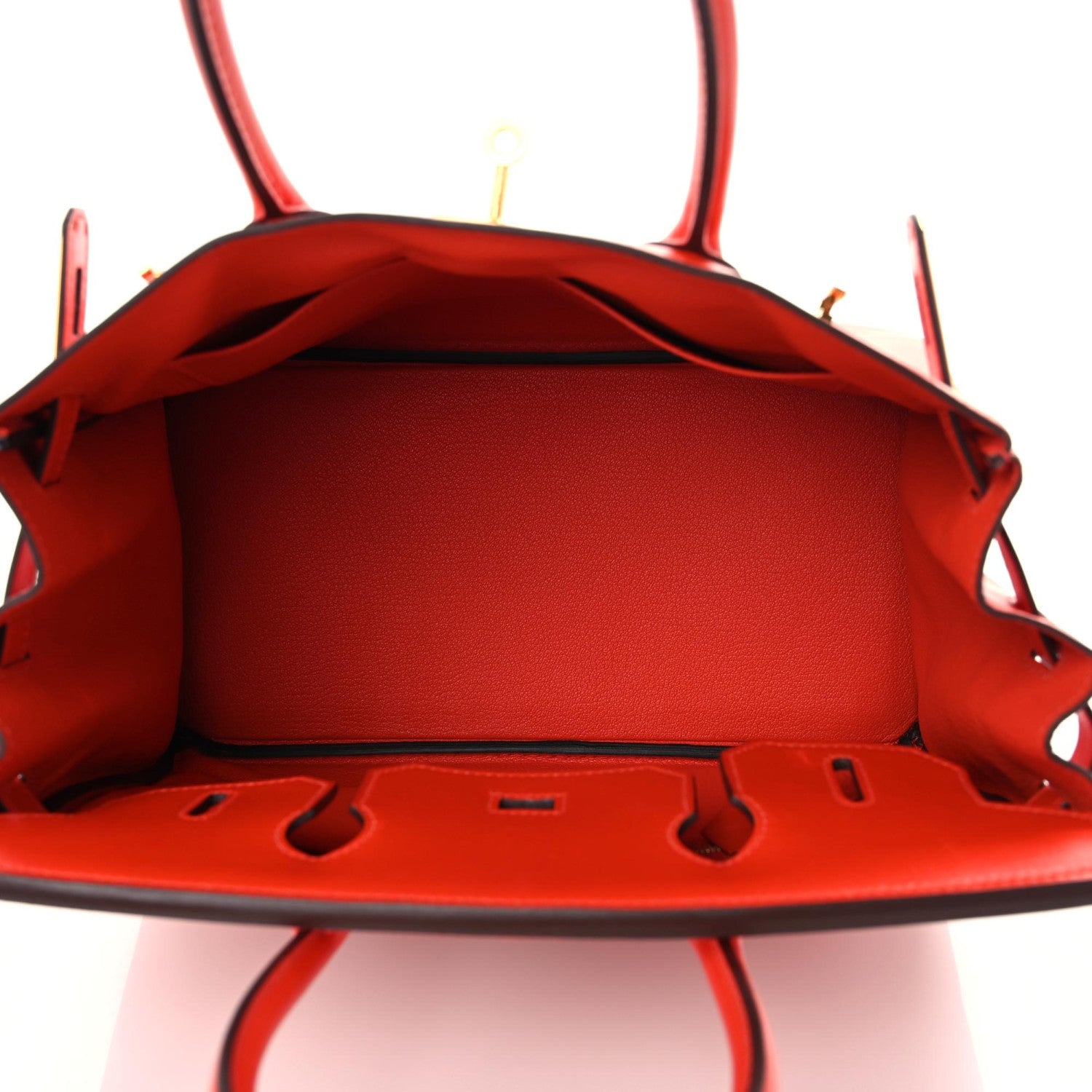 Hermes Tadelakt Birkin 30 Capucine 5 of 14