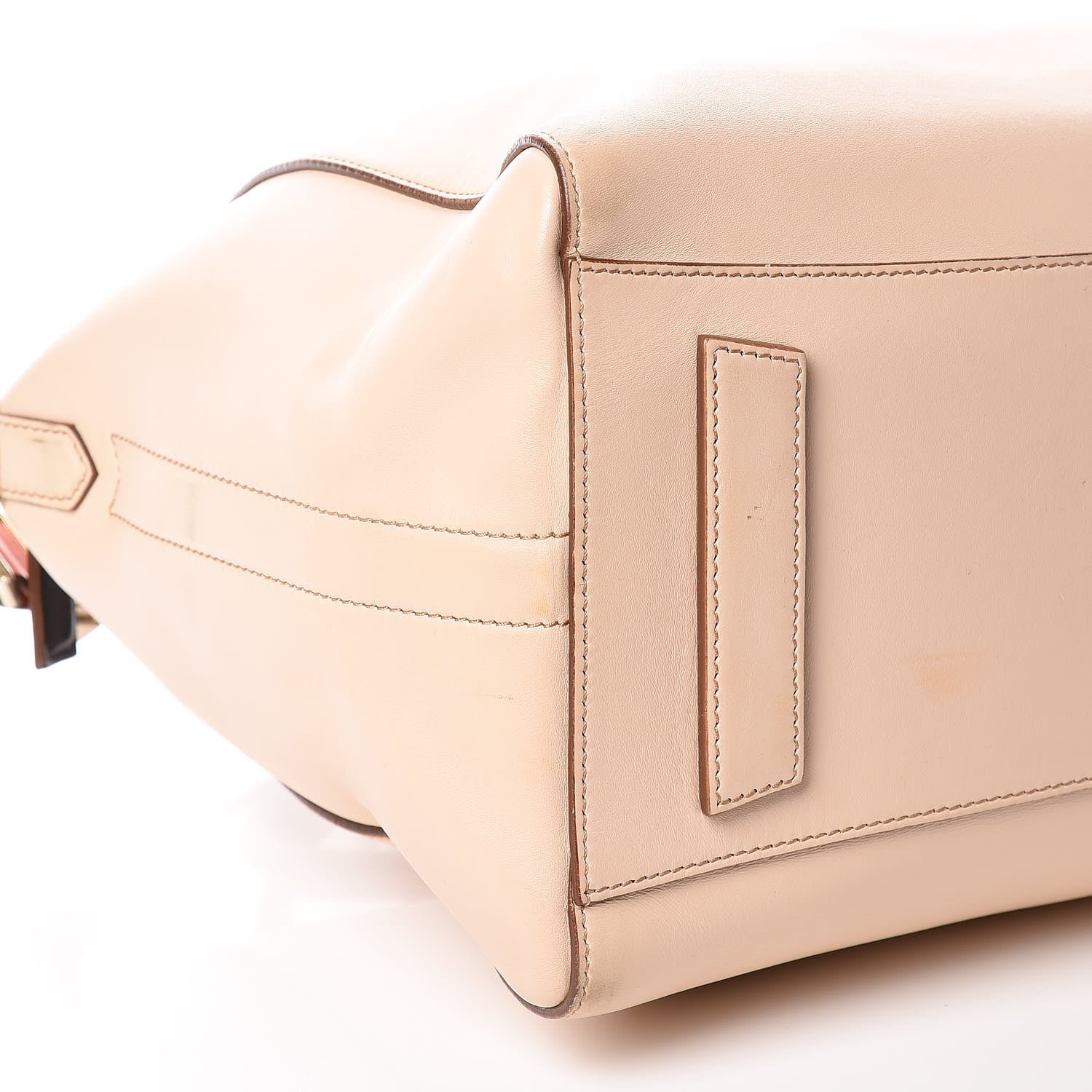 Givenchy Calfskin Medium Tri-Color Antigona Beige Orange Black 6 of 13