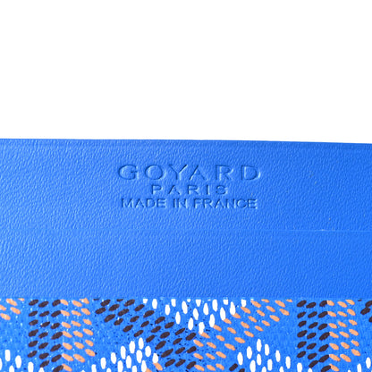 Goyard Goyardine Saint Sulpice Card Holder Sky Blue 6 of 7