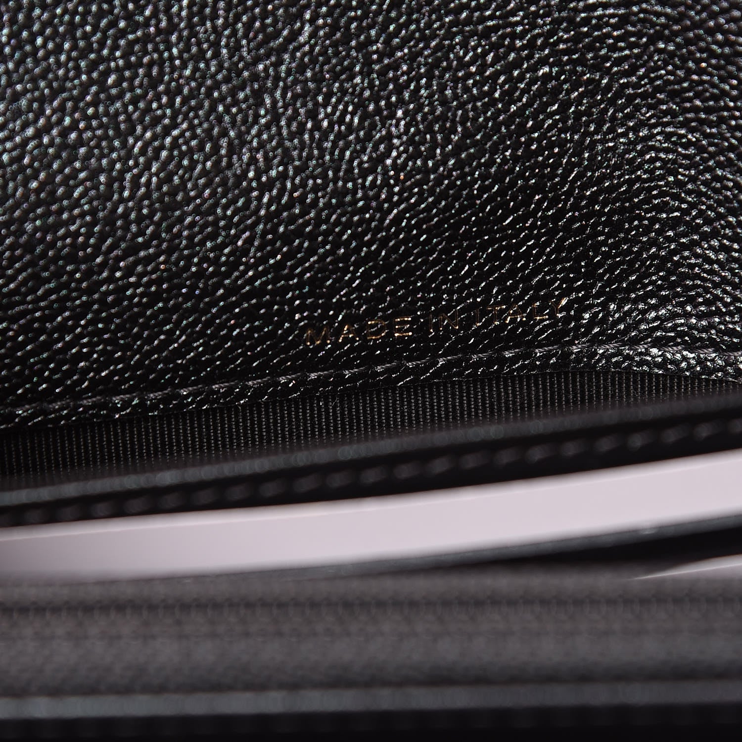 Chanel Iridescent Caviar Quilted Medium Flap Wallet Black 7 of 10