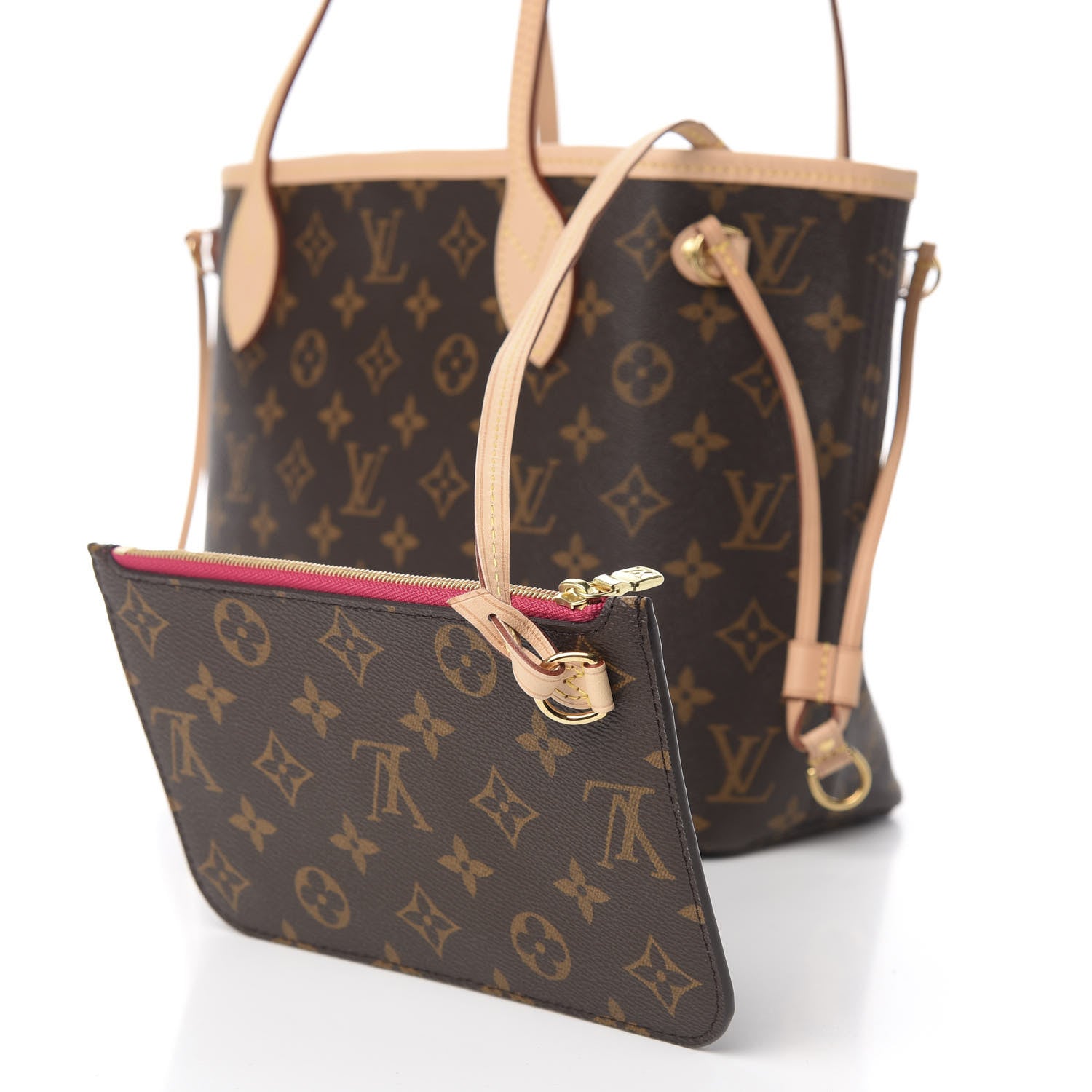 Louis Vuitton Monogram Neo Neverfull PM Pivoine 9 of 10