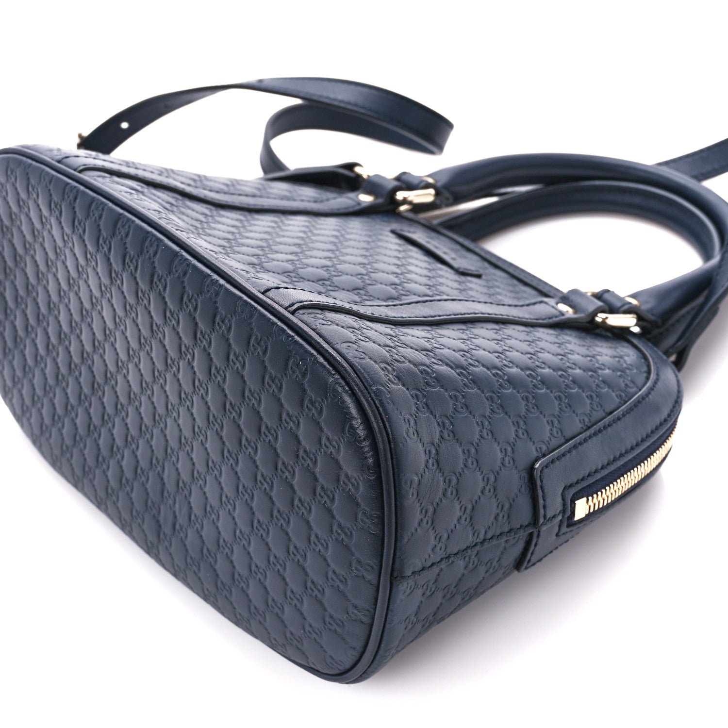 Gucci Soft Microguccissima Mini Dome Bag Blue 12 of 12