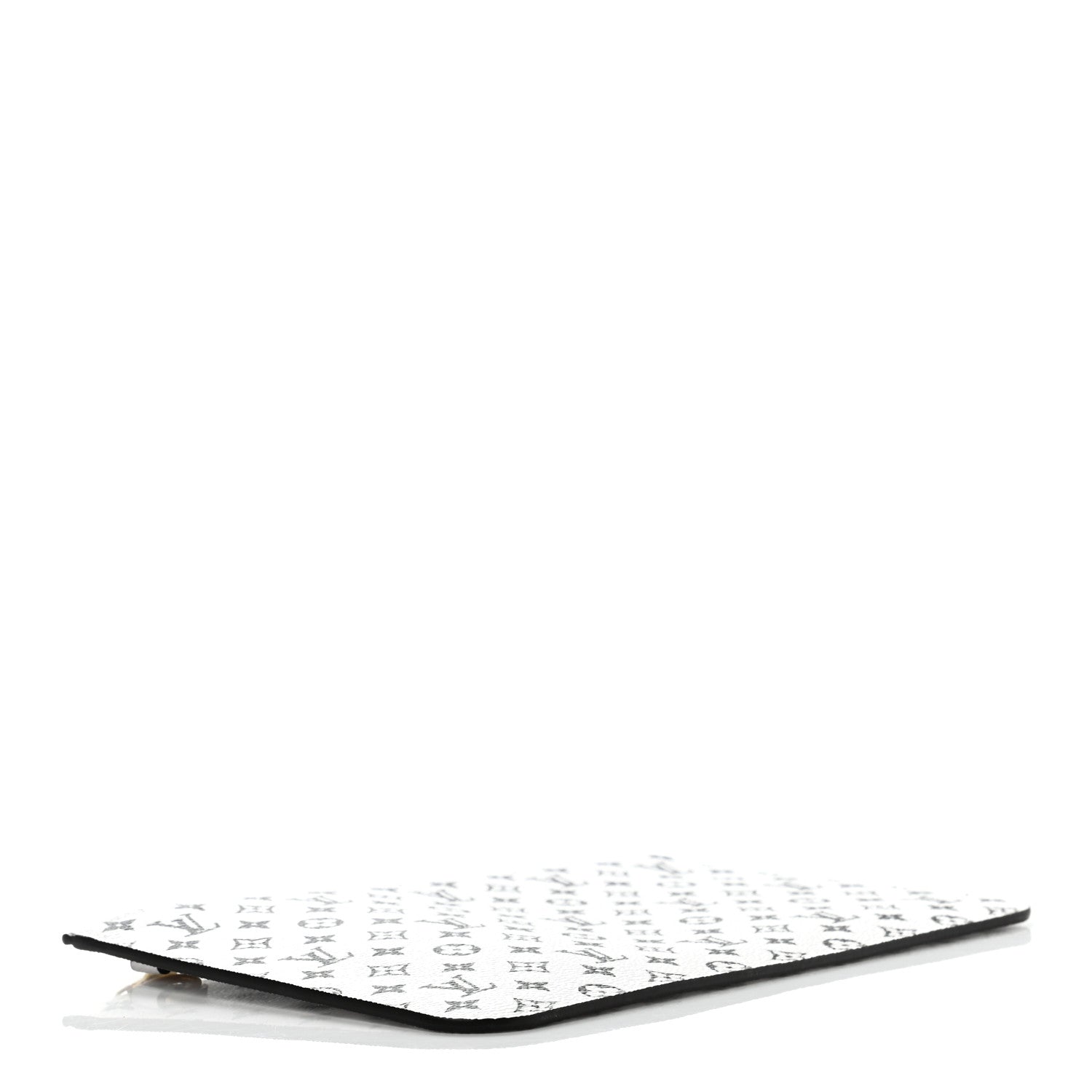 Louis Vuitton Monogram Giant Neverfull MM GM Pochette White 4 of 7