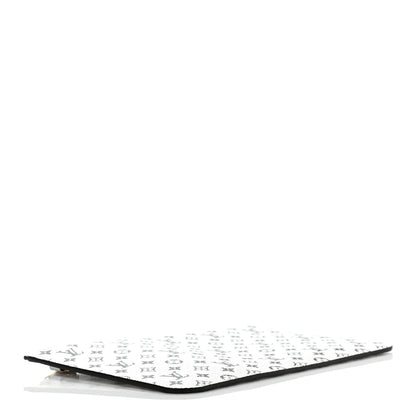 Louis Vuitton Monogram Giant Neverfull MM GM Pochette White 4 of 7