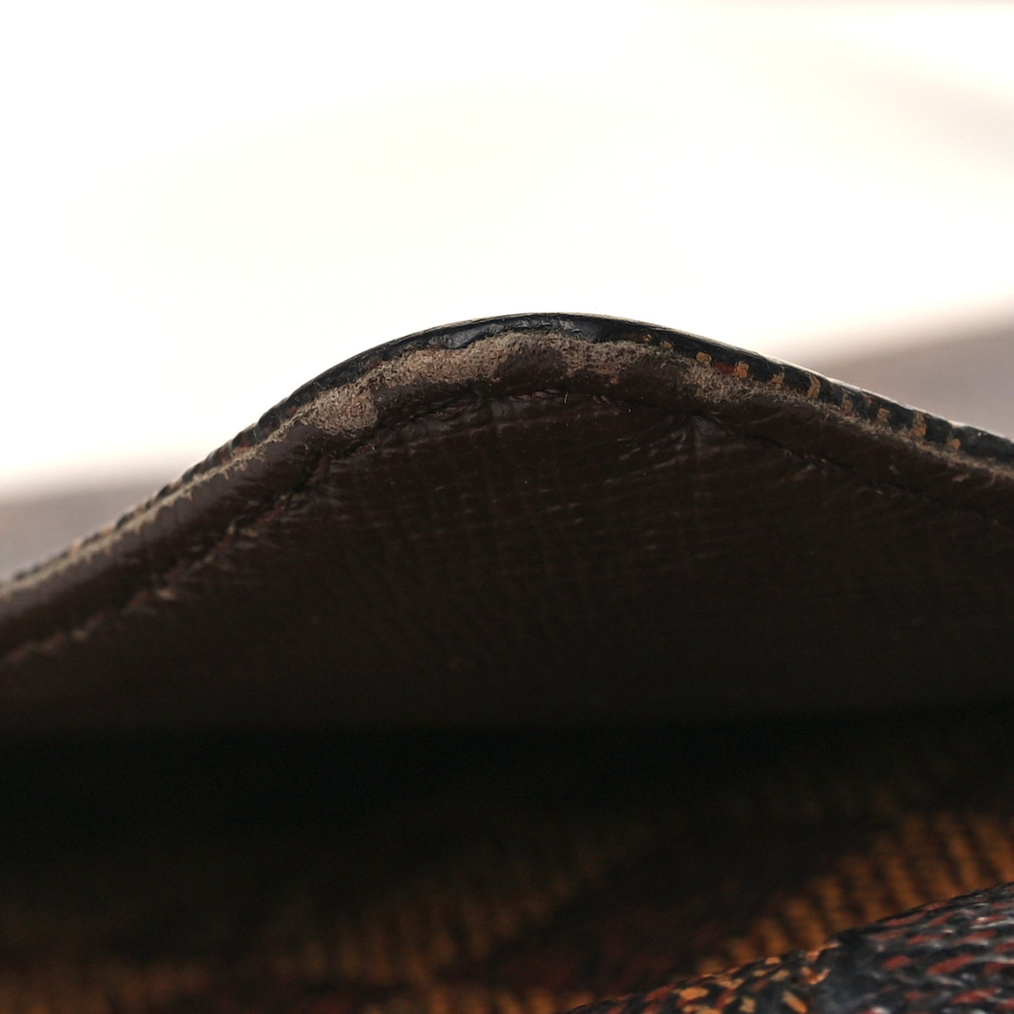 Damier Ebene Musette Tango Long Strap