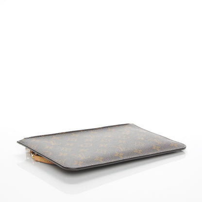 Louis Vuitton Monogram Neverfull MM GM Pochette Piment 4 of 7