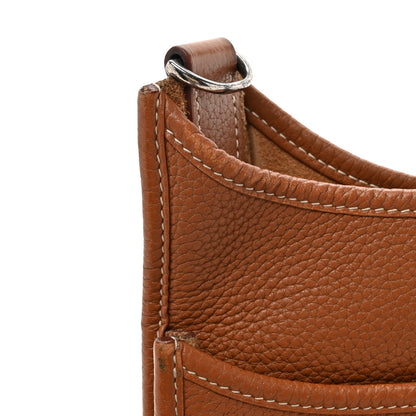 Hermes Taurillon Clemence Evelyne III PM Gold 18 of 20