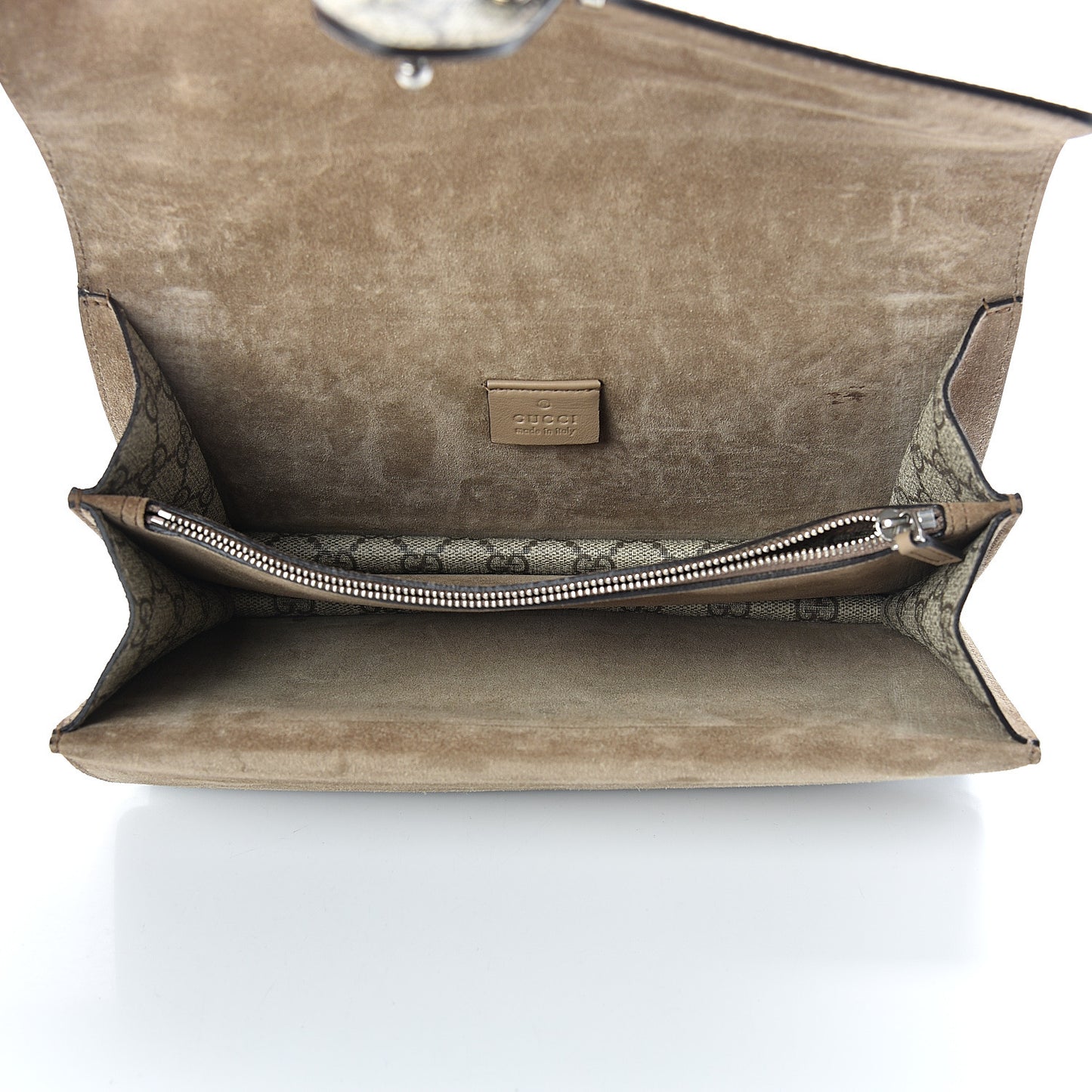 GG Supreme Monogram Small Dionysus Shoulder Bag Taupe