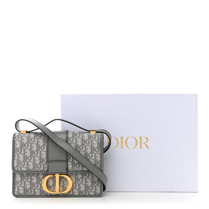 Christian Dior Oblique 30 Montaigne Flap Bag Grey 11 of 11