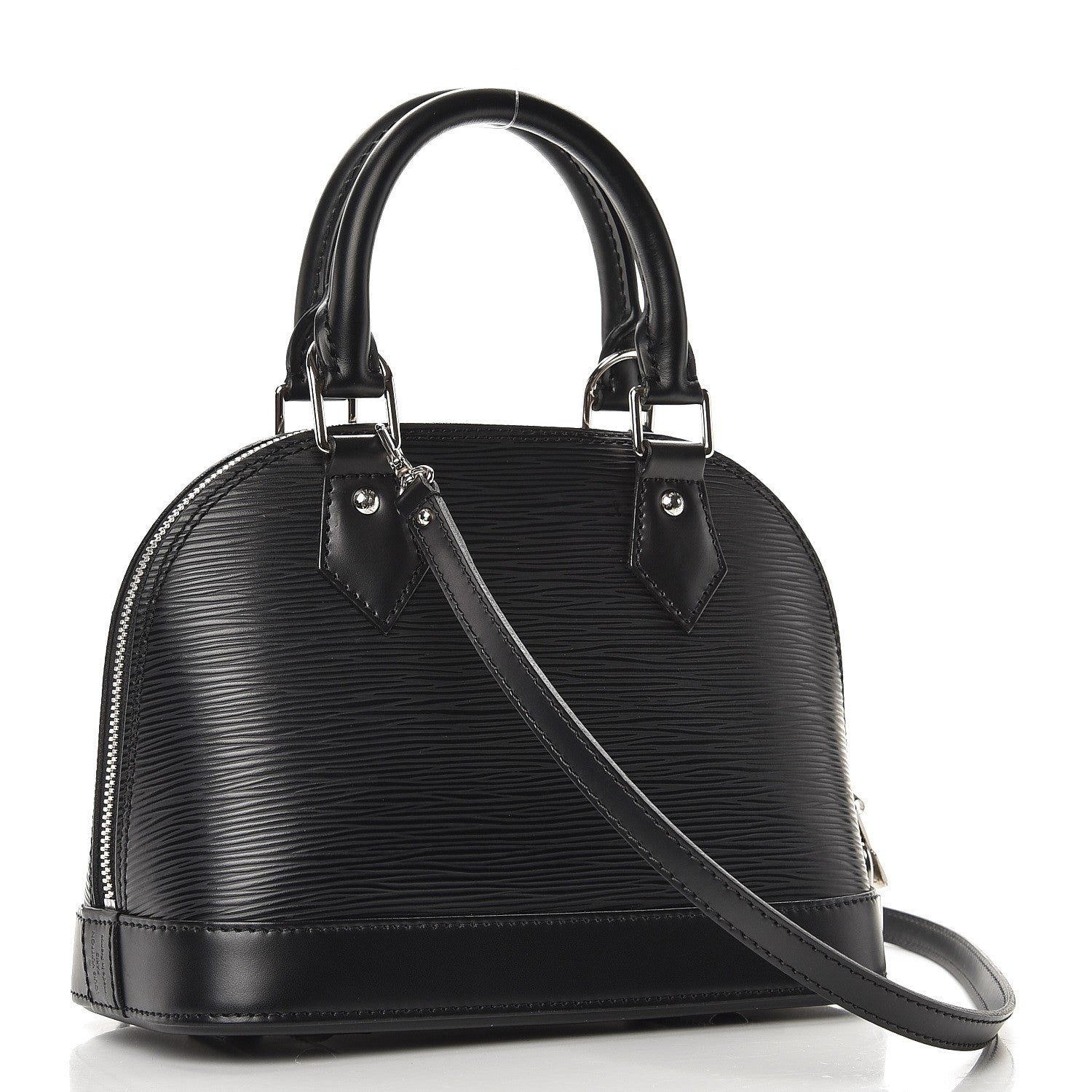 Louis Vuitton Epi Alma BB Black 4 of 8