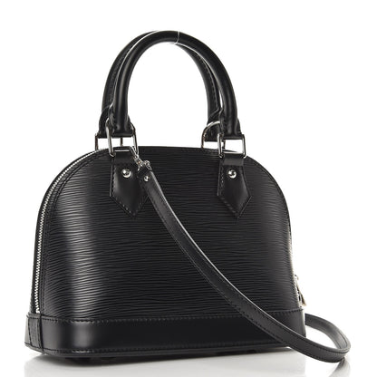 Louis Vuitton Epi Alma BB Black 4 of 8