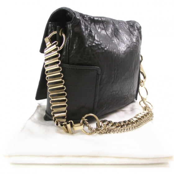 Leather Melancholia Bag Black