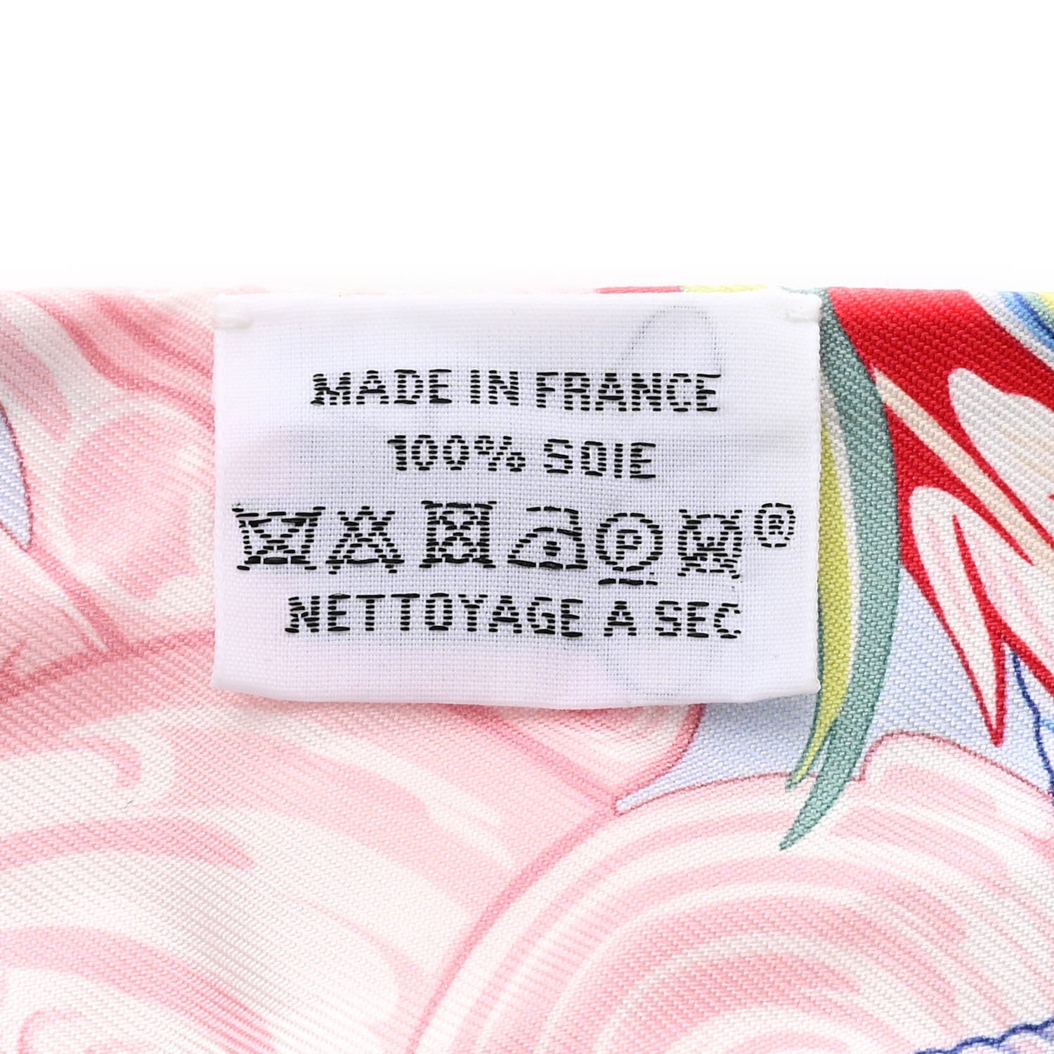 Hermes Silk La Danse Pacifique Twilly Bleu Ciel Vert Rose 3 of 5