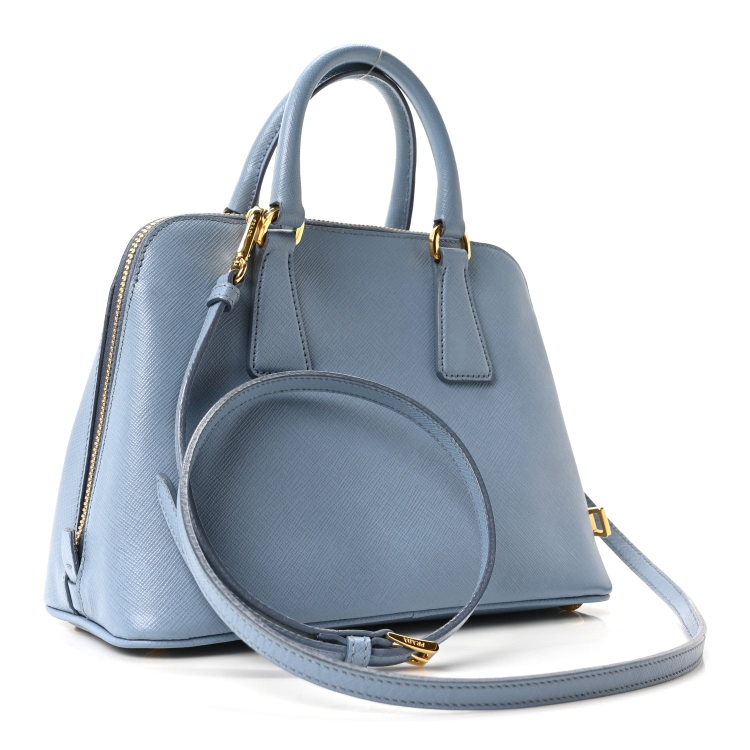 Prada Saffiano Lux Small Promenade Tote Astrale 1832257 – FASHIONPHILE
