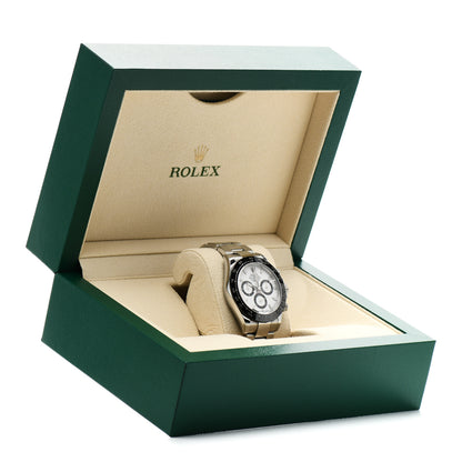 Rolex Stainless Steel 40mm Oyster Perpetual Cosmograph Daytona Panda Watch White 116500LN 9 of 9