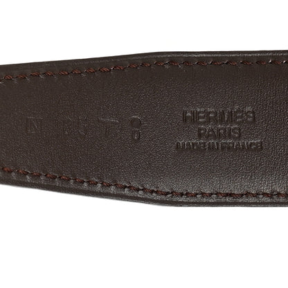Hermes Swift Box 24mm Belt Strap 85 34 Ebene Rose Pourpre 5 of 8