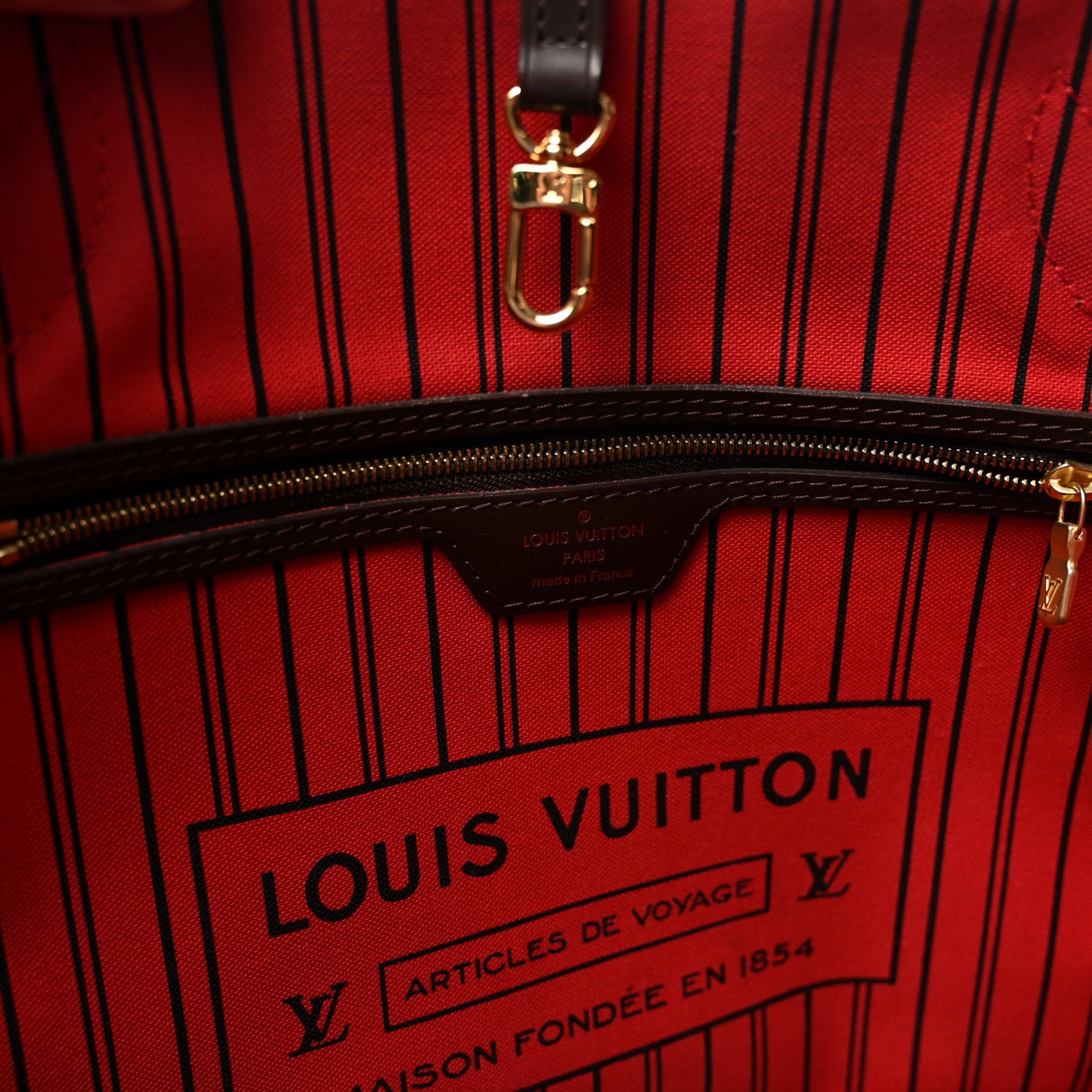 Louis Vuitton Damier Ebene Neo Neverfull MM 7 of 10