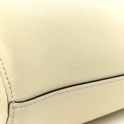 Chloe Smooth Grained Calfskin Small Aby Tote White 15 of 16