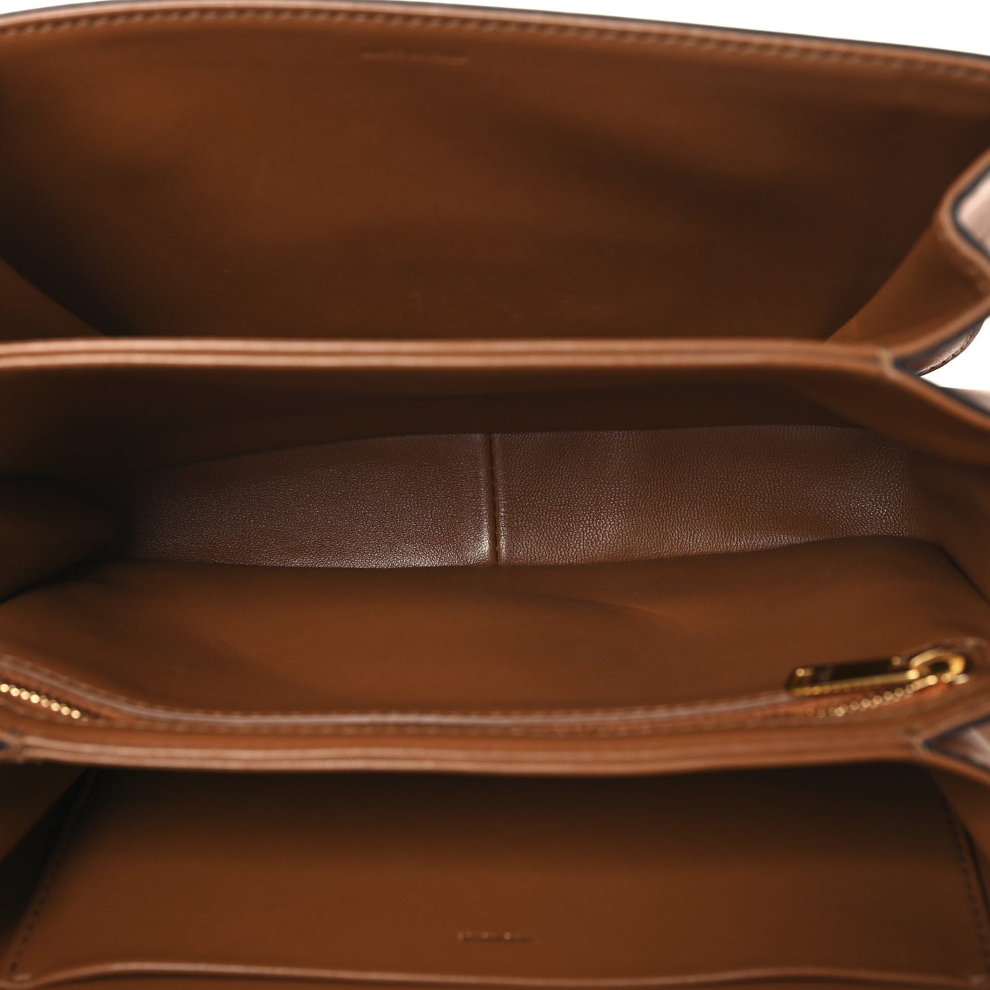 Natural Calfskin Medium Triomphe Tan