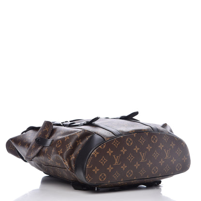 Louis Vuitton Monogram Macassar Christopher PM Backpack 4 of 7