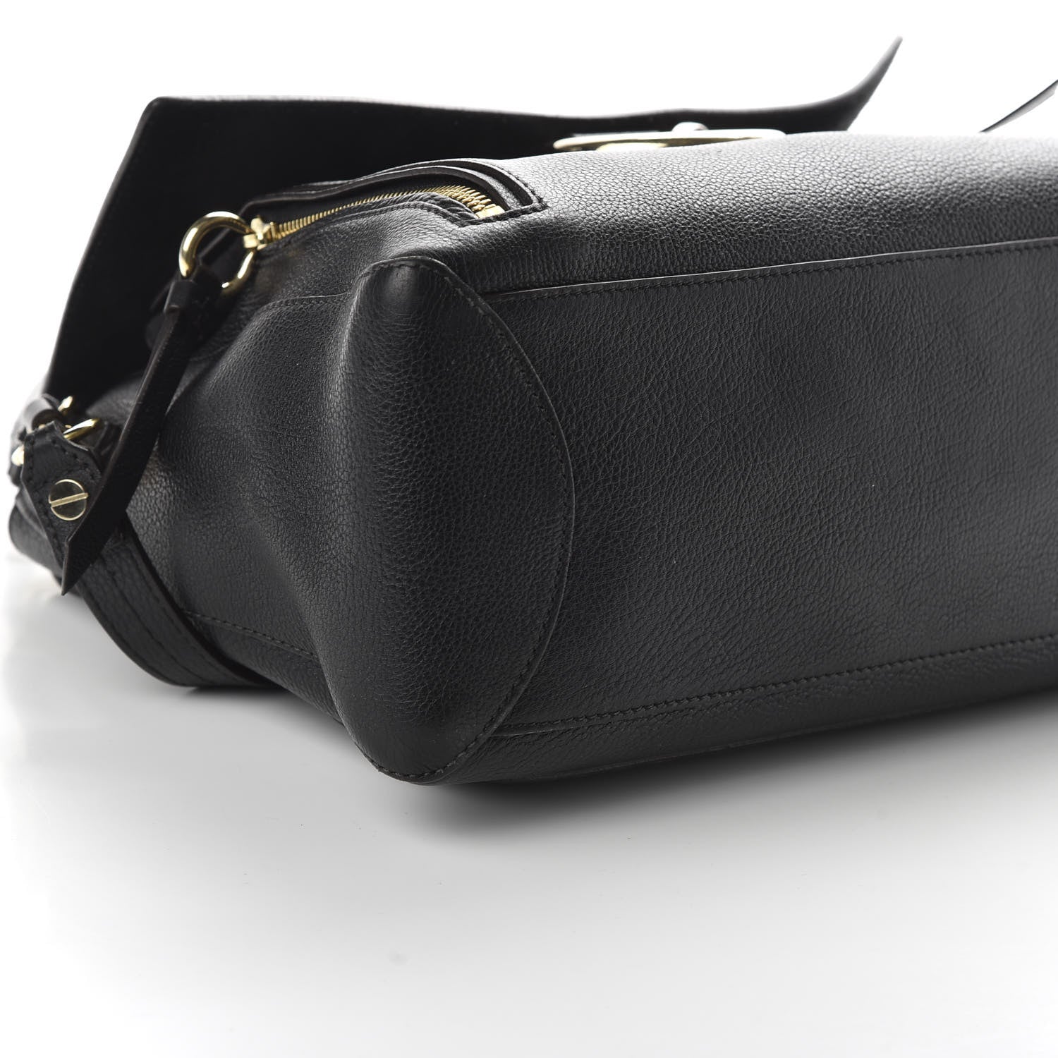 Chloe Calfskin Medium Faye Day Shoulder Bag Black 9 of 11