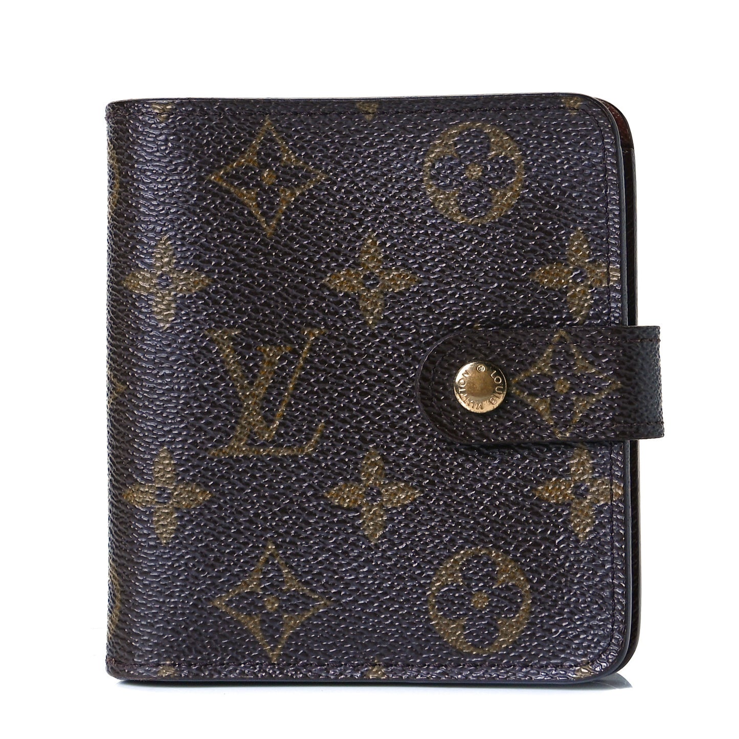 Monogram Compact Zippe Zipped Wallet