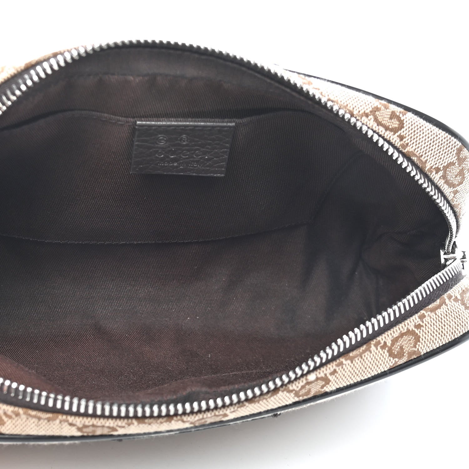 Gucci Monogram Belt Bag Dark Brown 5 of 9