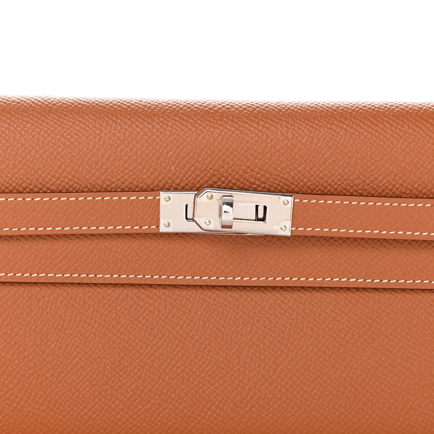 Hermes Epsom Kelly Longue Wallet Gold 7 of 10