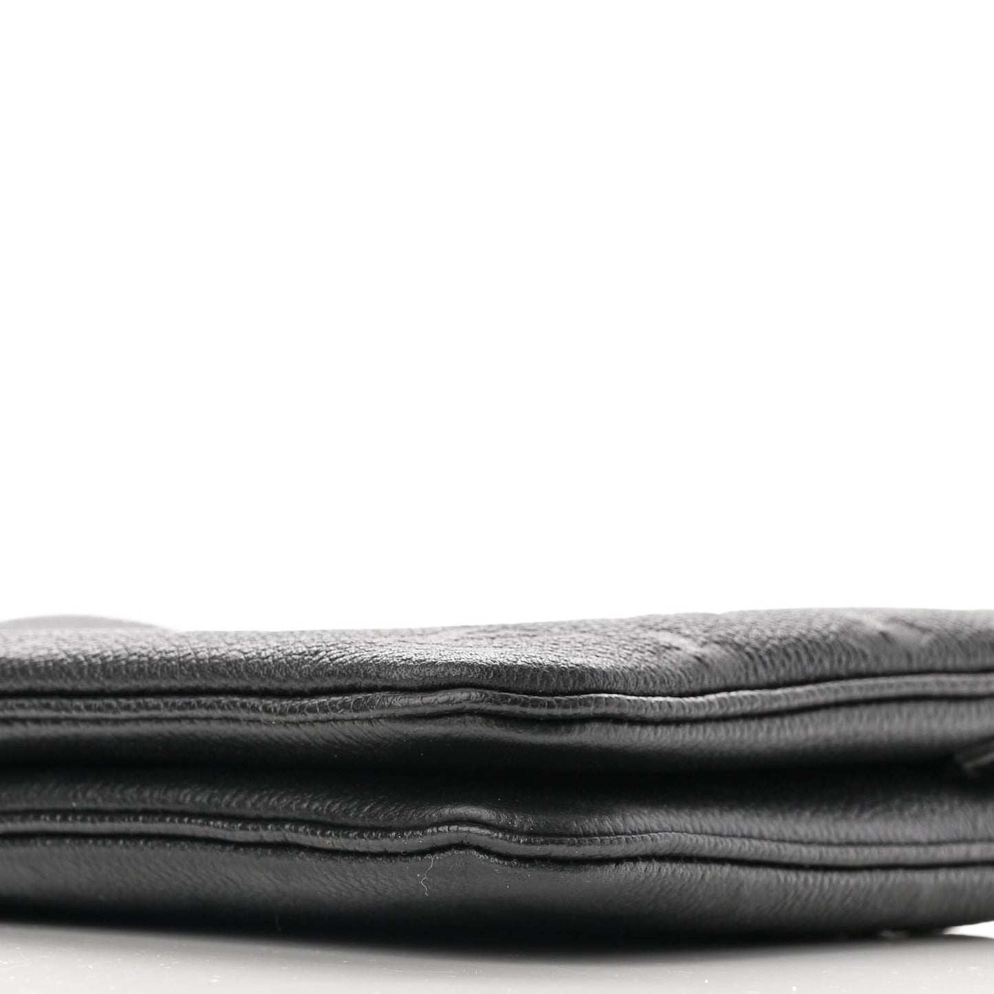 Empreinte Double Zip Pochette Black