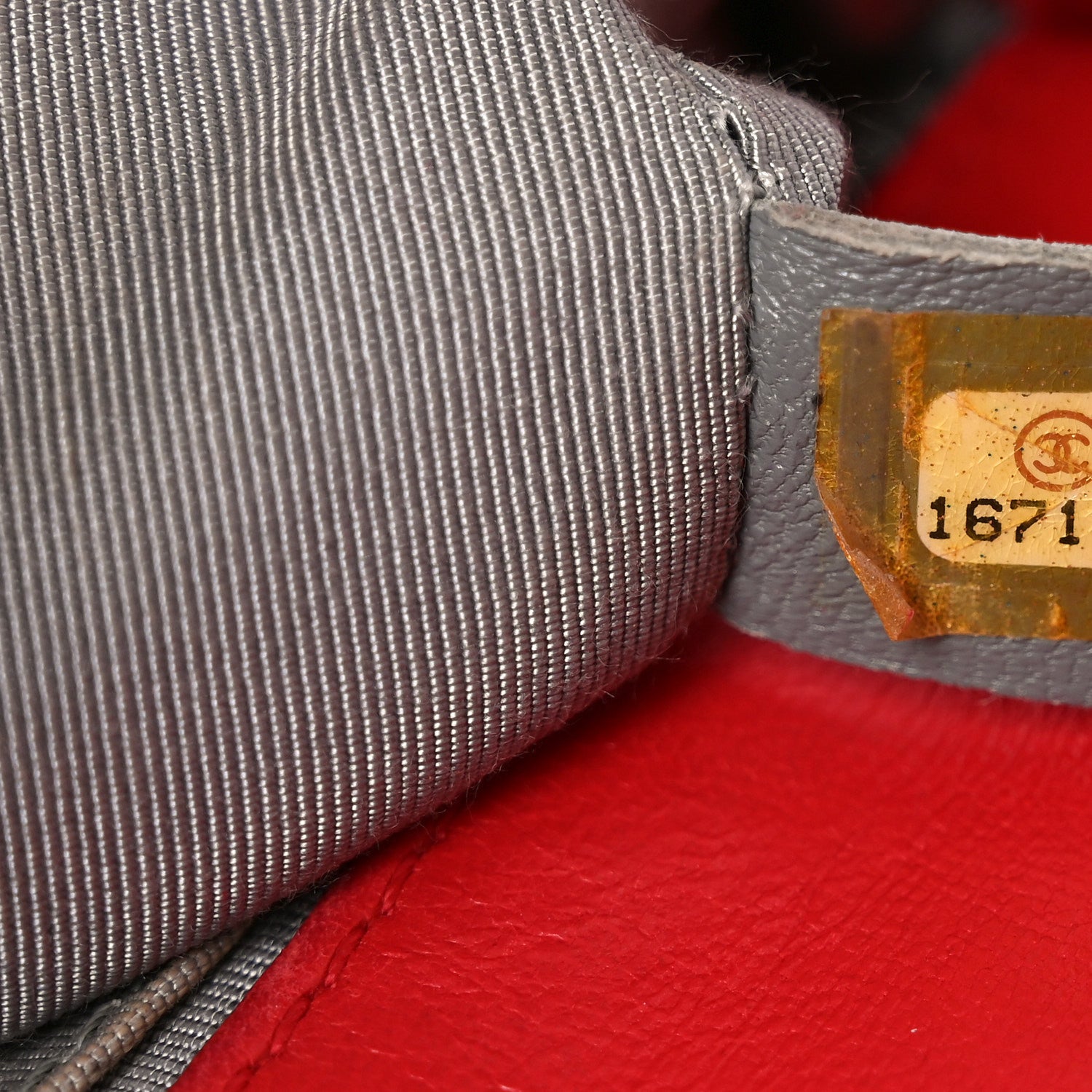 Chanel Galuchat Stingray Small Boy Flap Red 6 of 9
