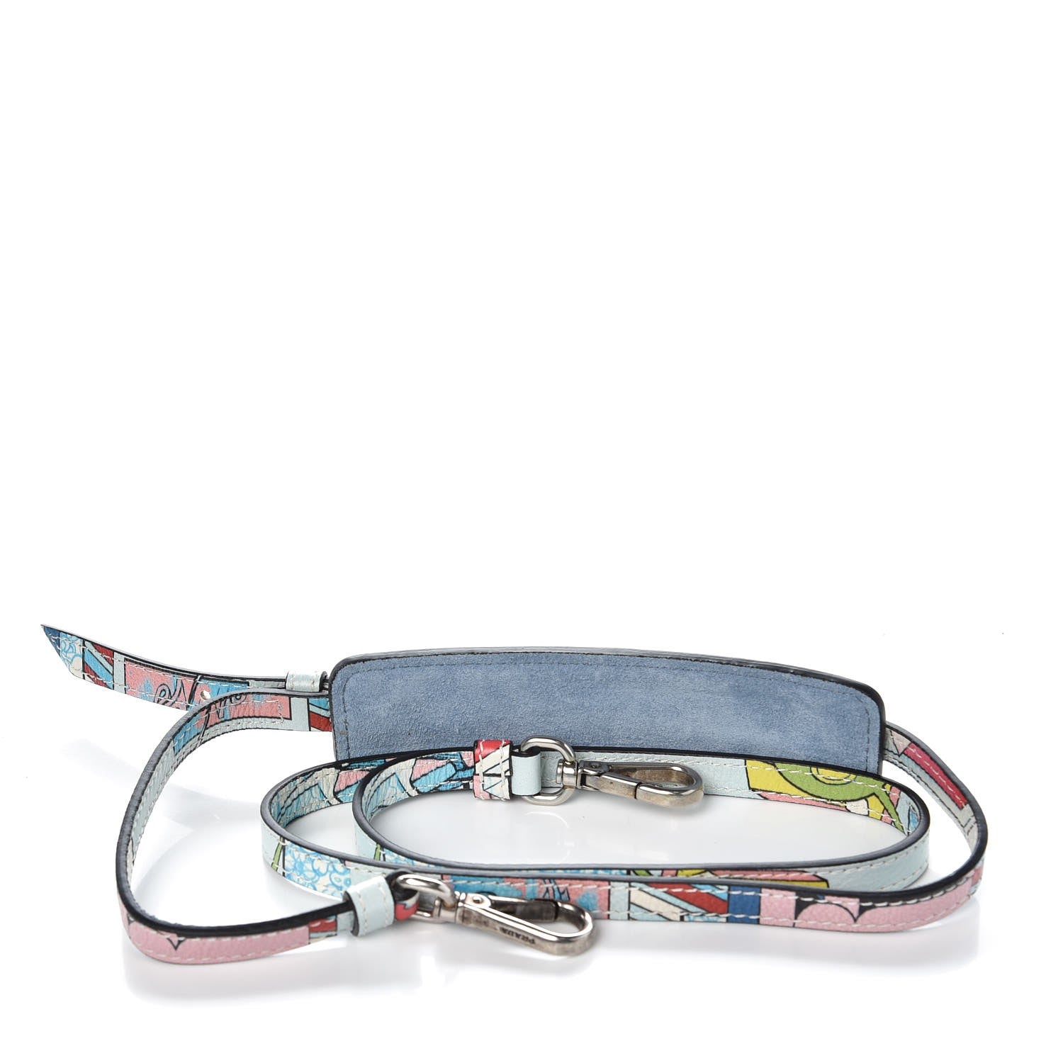Prada X JAMES JEAN Glace Calf Comic Print Etiquette Flap Multicolor 9 of 9