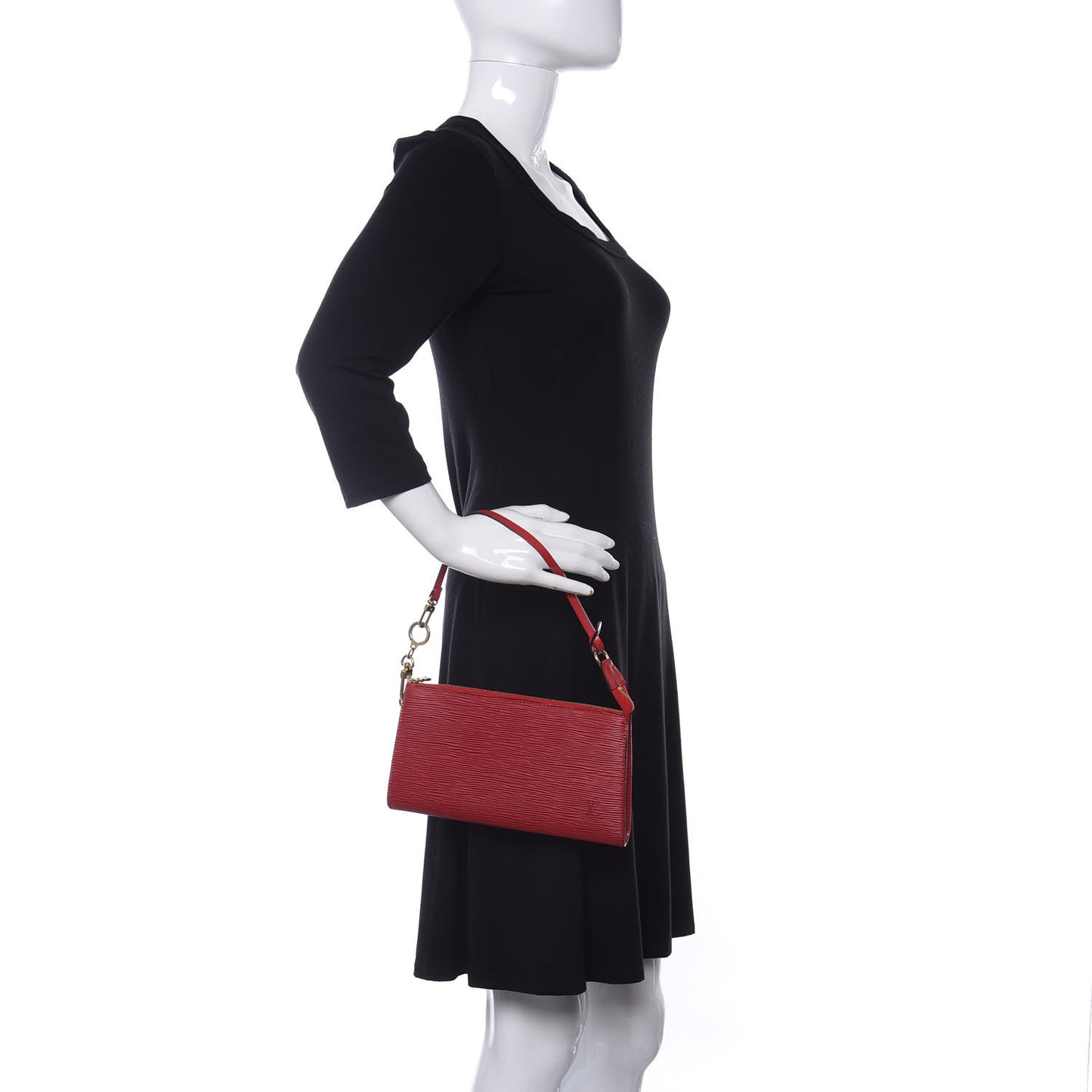 Epi Pochette Accessories 24 Rouge