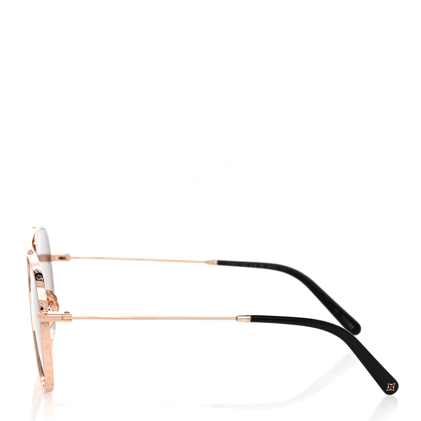 Metal Monogram The LV Pilot Sunglasses Z1781U Gradient Pink