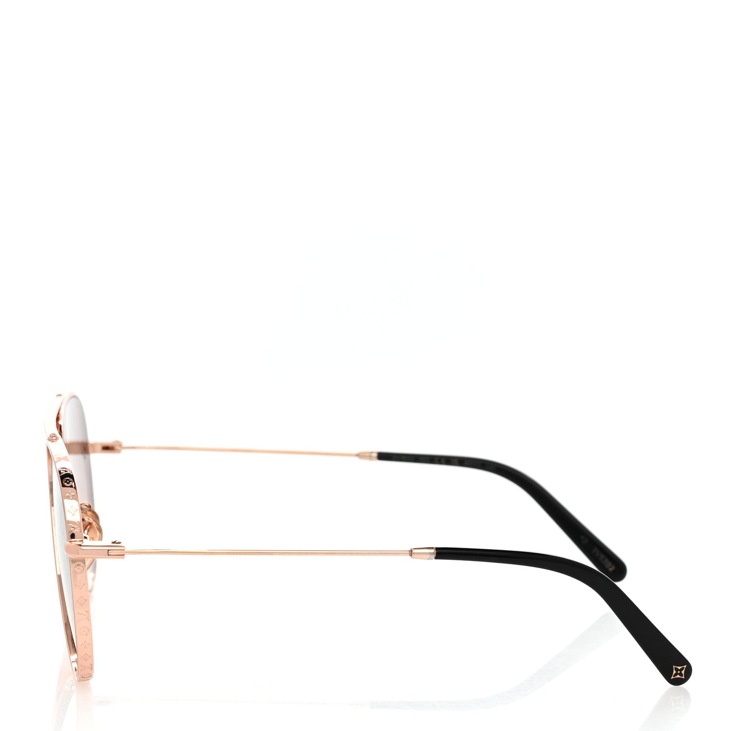 Louis Vuitton Metal Monogram The LV Pilot Sunglasses Z1781U Gradient Pink 3 of 8