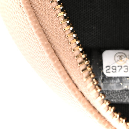 Chanel Caviar Quilted Round Filigree Crossbody Beige Black 7 of 10