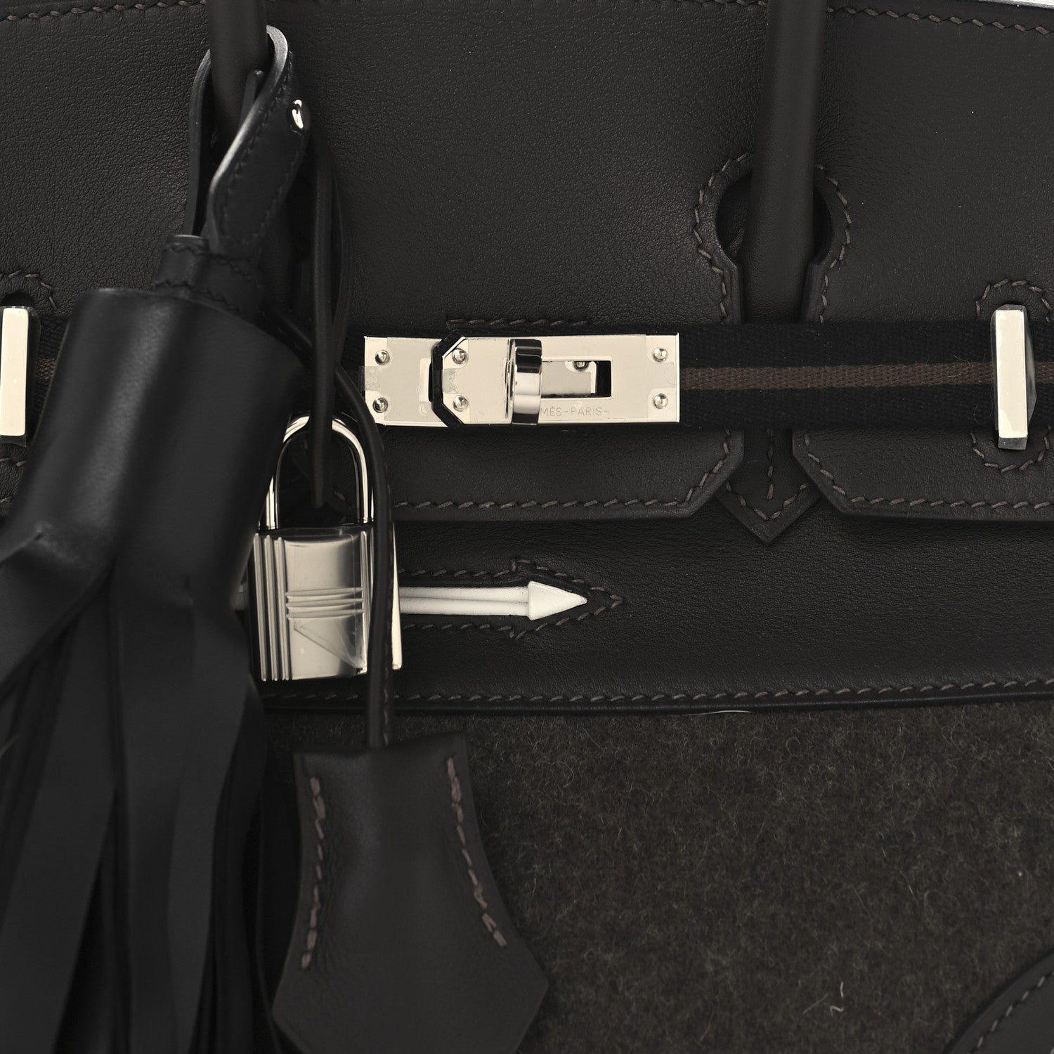 Hermes Feutre Swift Go Team Birkin 25 Ebene 8 of 13