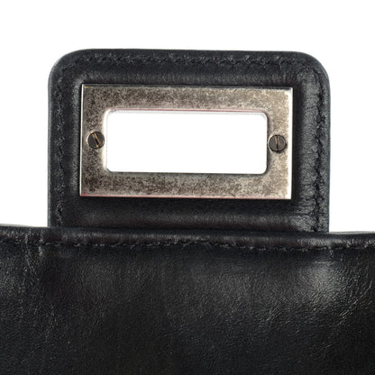 Chanel Calfskin CC Crave Reissue Crown Jumbo Flap Black 8 of 8