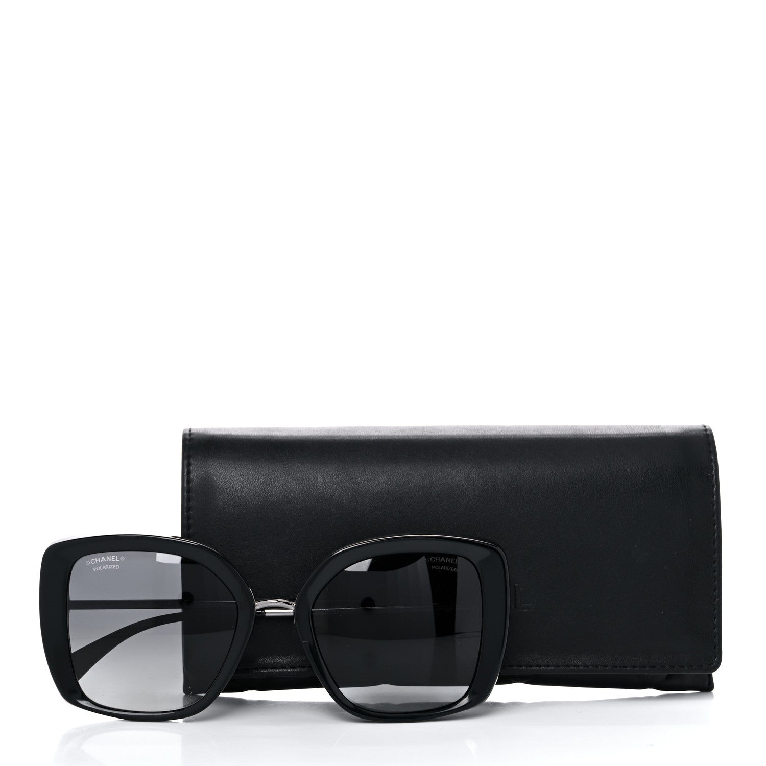 Chanel Polarized Sunglasses 5401 Black 8 of 8